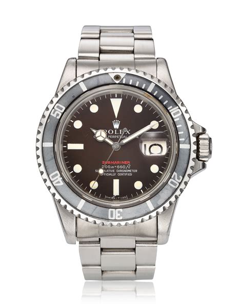 rolex submariner 1680 red price.